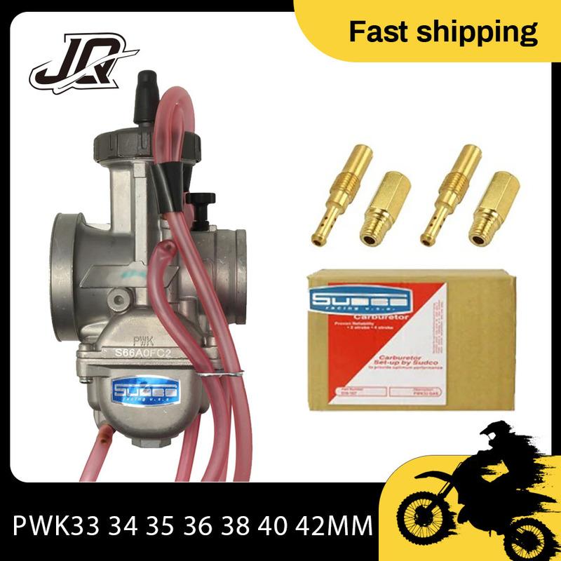 For KEIHIN PWK Carburetor 33 34 35 36 38 40 42mm Racing Parts Scooters Dirt Bike ATV Power Jet 250cc Motorcycle Large caliber