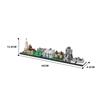 Gobricks MOC Game of Thrones Westeros Skyline Bricks City Game of Thrones Skyline Building Blocks Toys For Kids Gift