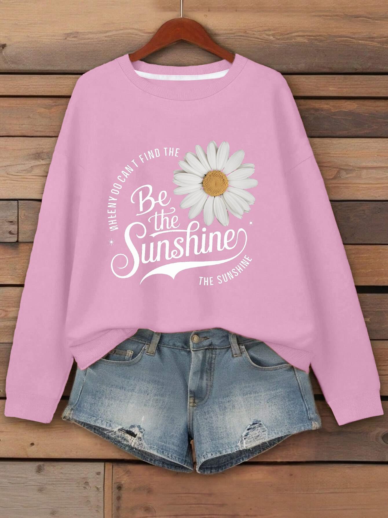 женские свитшоты daisy BE THE Sunshine S