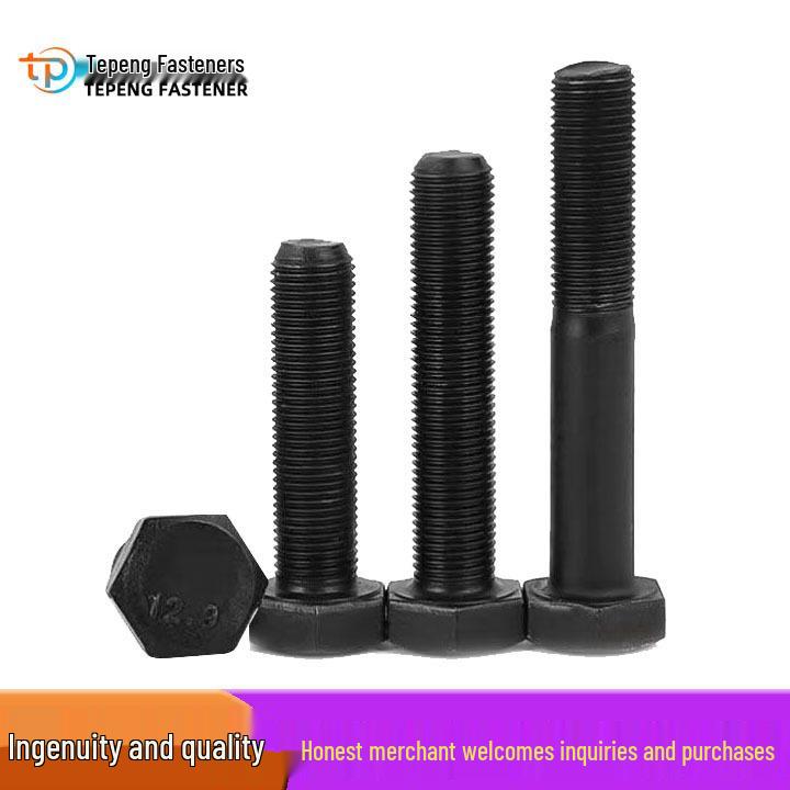 High-Strength 8.8 Grade External Hex Fine Pitch Screw, Full/Half Thread Options