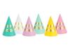 Partydeco Czapeczki Happy Birthday Mix 16Cm 1 Op 6 Szt