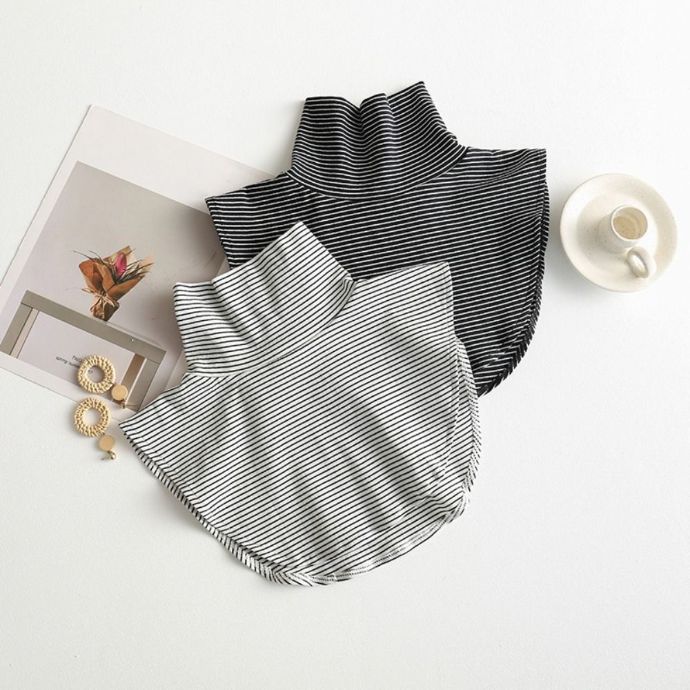 Windproof Turtleneck Warm Scarf Fashion Fake Collar  Women