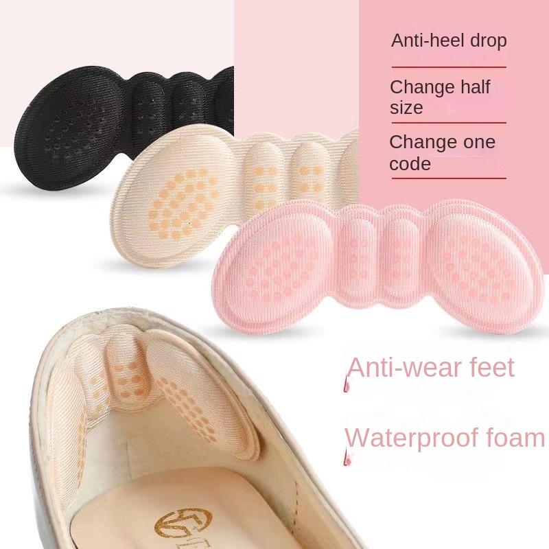 Fashion 1 Pairs Women Insoles High Heel Pad Adjust Size Adhesive Heels Pads Liner Grips Protector Sticker Pain Relief Foot Care Insert