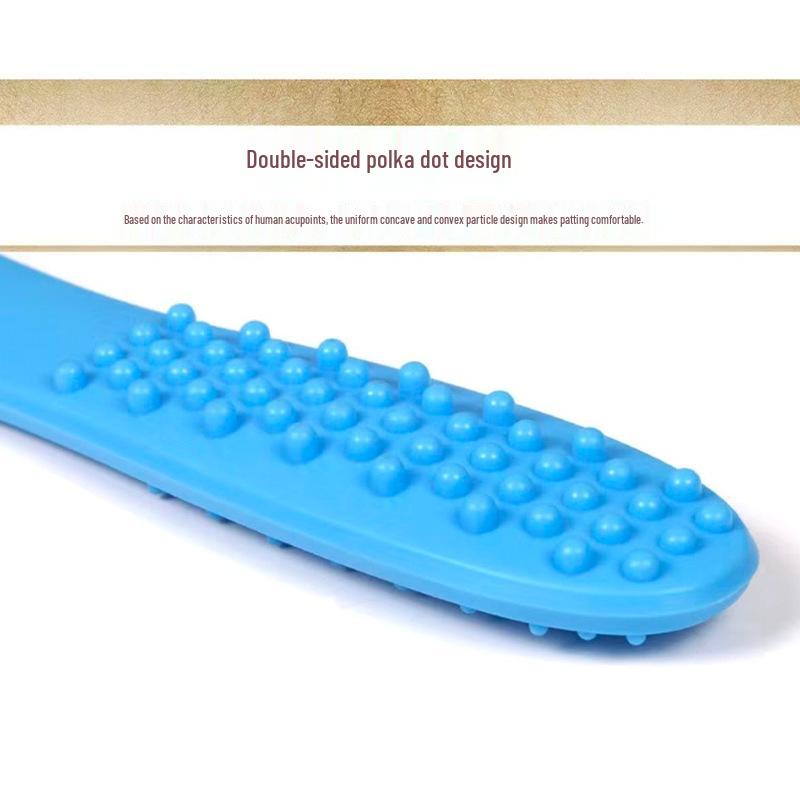 Silicone Meridian Massage Stick for Patting, Scrapping, and Fitness Guasha Therapy.