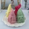 3D Faceless Dwarf Silicone Candle Mold Santa Claus Crafts Resin Plaster Soap Making Tool Handmade Diy Chocolate Baking mould