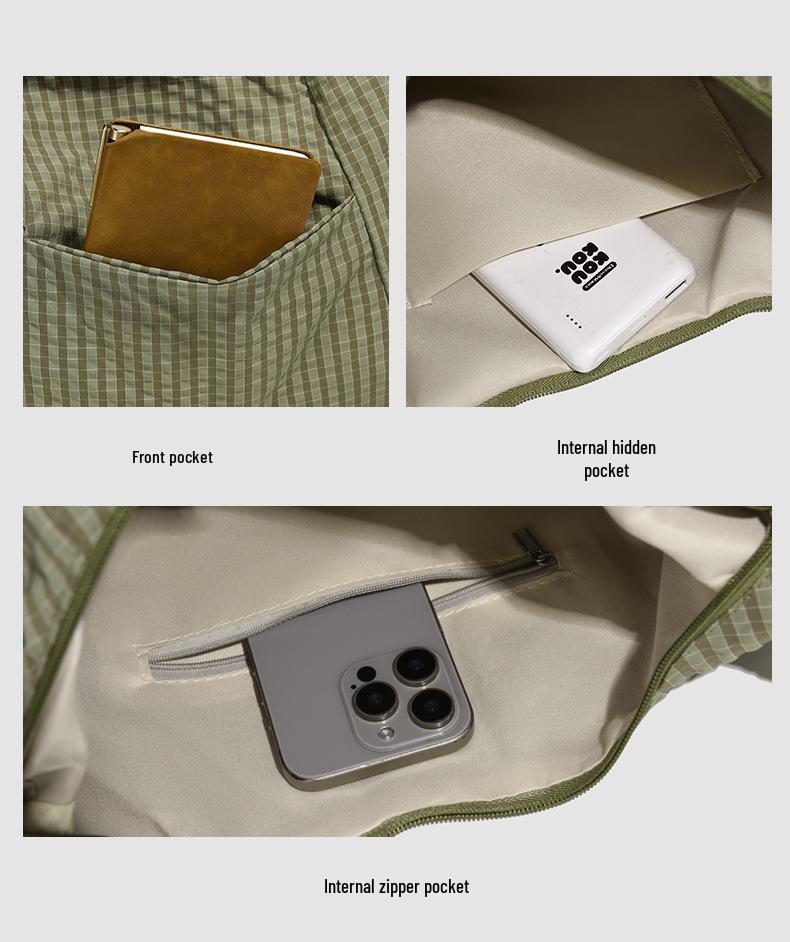 Women's Large Capacity Casual Tote - 2025 Trendy Single Shoulder Bag for Students and Commuters