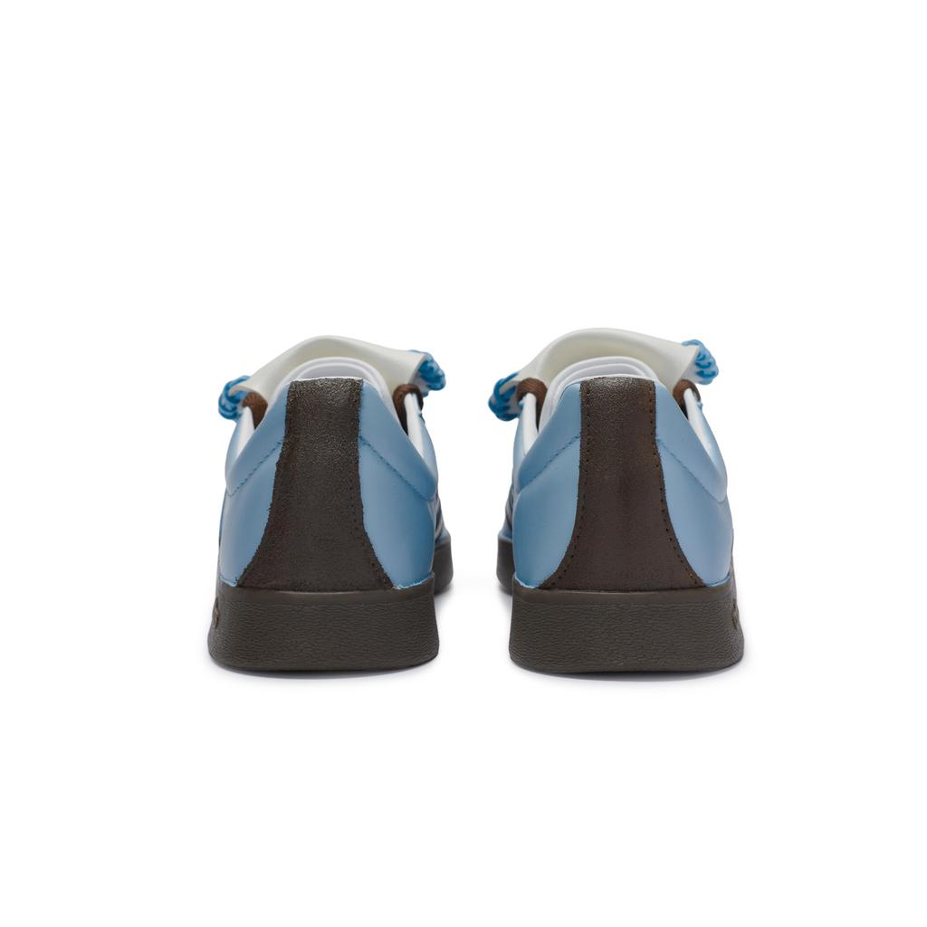 Adidas Neo Vl Court 811 Manufacturing, Maris Sal Milk Coffee Low top Skateboard Shoes Unisex Blue Brown ID6015(Team80-)
