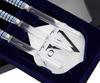 Dynasty A-FLOW SILVER LINE EARTH CERULEAN 2BA Soft Dart Barrel