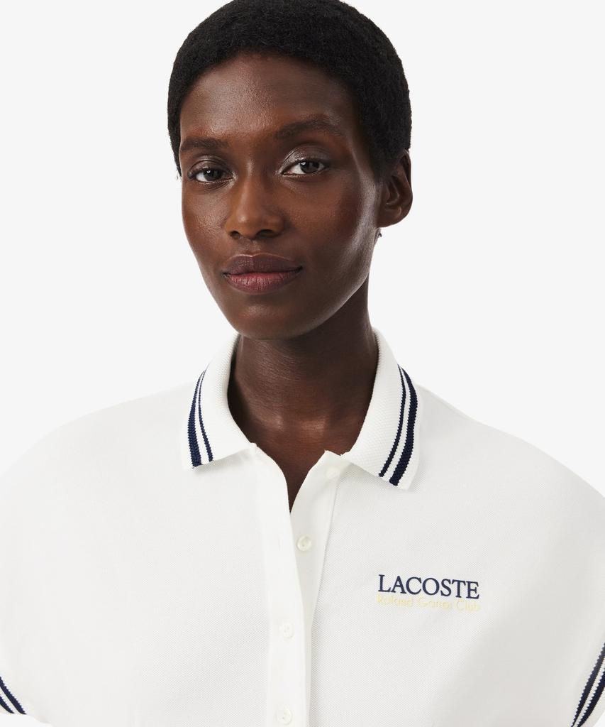Lacoste Women'S Roland Garros Tennis Pique Dress Ef0584-56G 70V