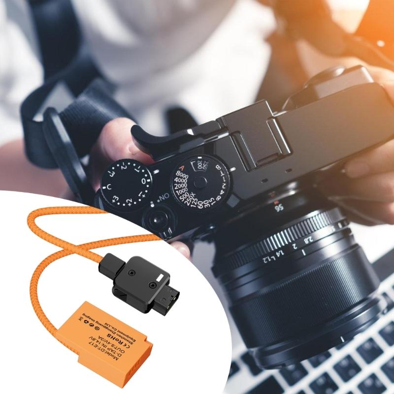 D-TAP Connection to LPE17 Dummy Battery Continuous Power Supply for R10 RP T6s T6i T7i X8i SL2 800D 9000D