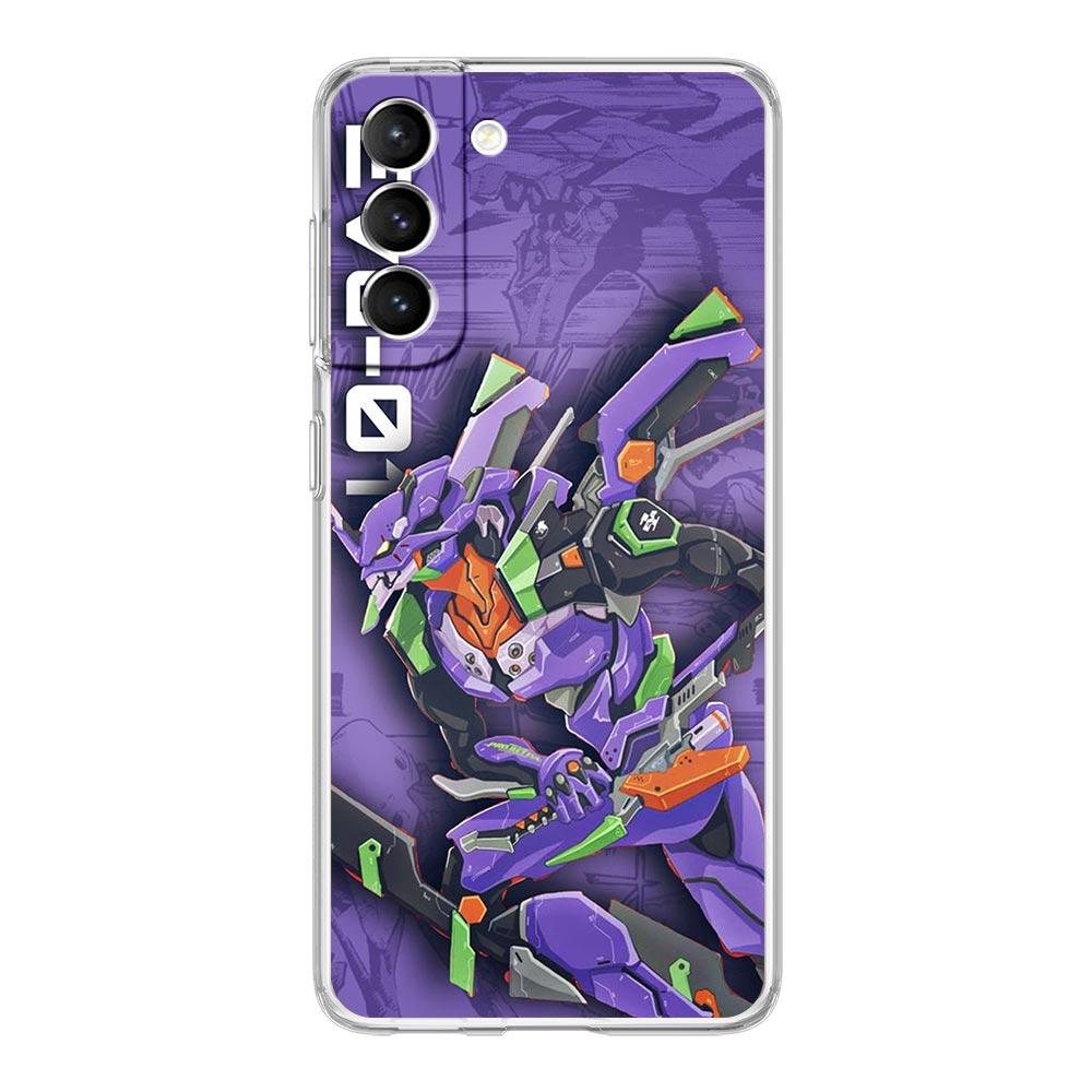 Neon Genesis Evangelion EVA-Telefonhülle für Samsung Galaxy S22 5G S20 Ultra S21 FE 5G S10E S9 S8 S10 Plus Note 20 10 Lite-Abdeckung