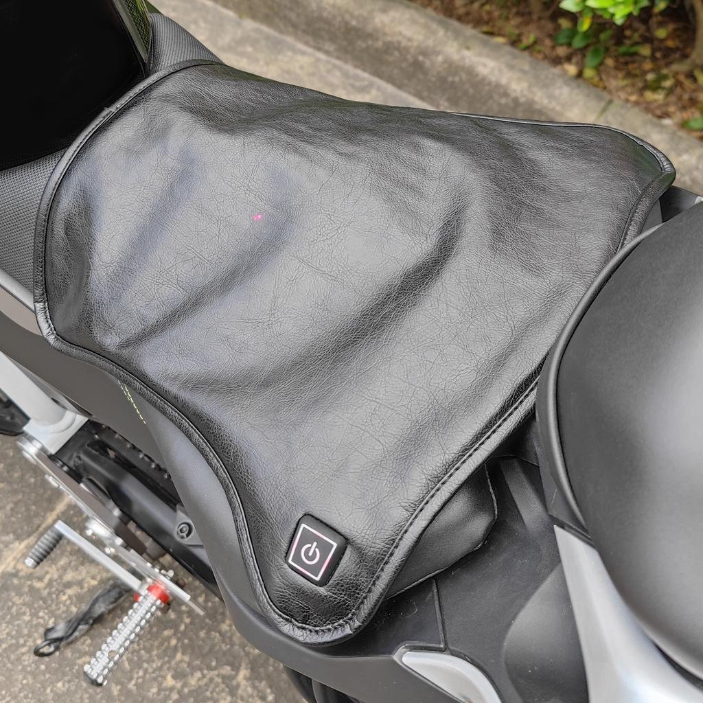Motocyklový polštářek Elektrická vyhřívací podložka 3 rychlosti Inteligentní regulace teploty Vodotěsný Protiskluzový pro zimní ohřev