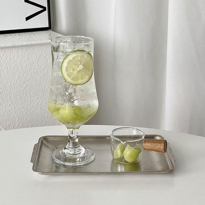 ZISIZ Ins Style Glass Goblet