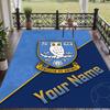 Custom Text Printed Rug Sheffield Wednesday FC Non Slip Floor Carpet For Home Room Decor