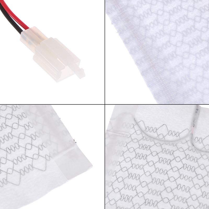 1Pcs 12V Carbon Fiber Heated Seat Heating Heater Pads Winter Warmer Covers Universal For Car