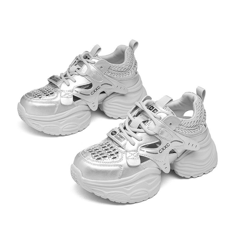 Strictly Selected Sandals Women's 2025 New Dad Shoes Summer Versatile Platform Sandals Are Not Tired To Go To Work and Wear Single Shoes Outside