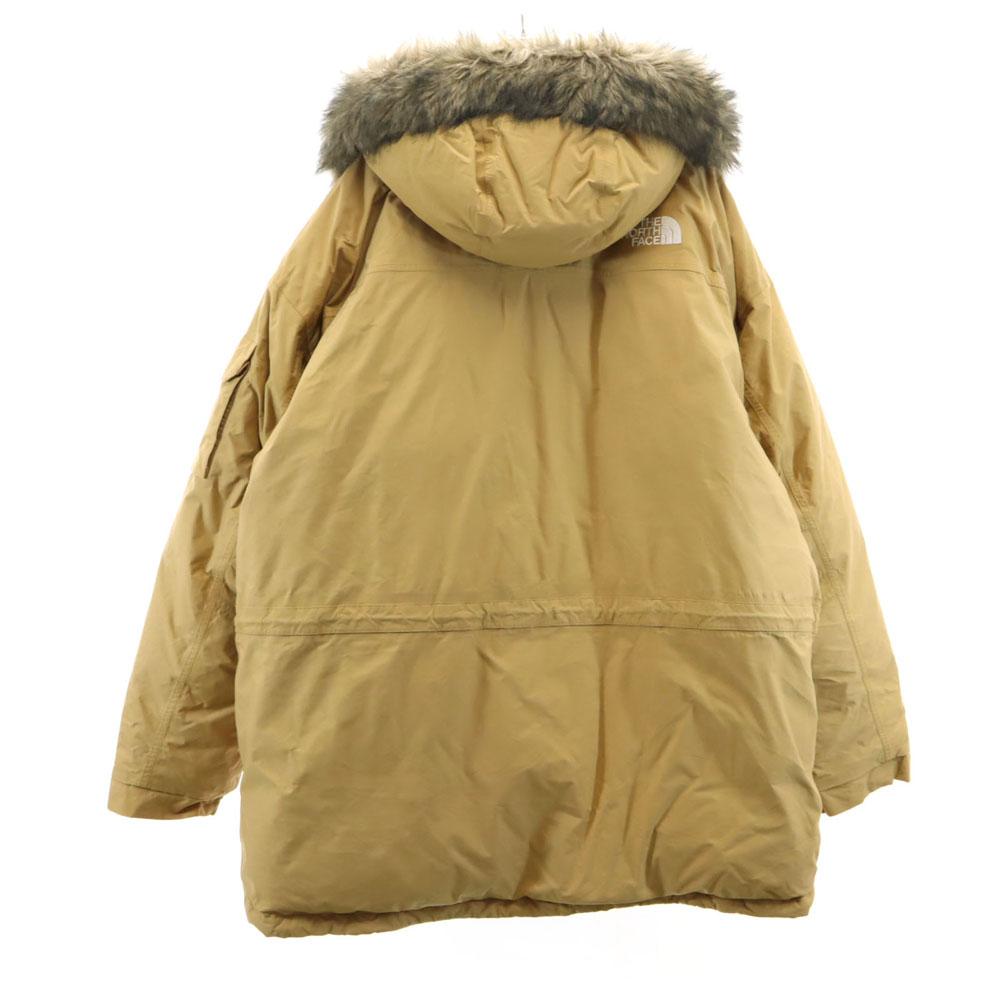 The North Face Пуховик бежевый Уличный с капюшоном Мужской Б/У