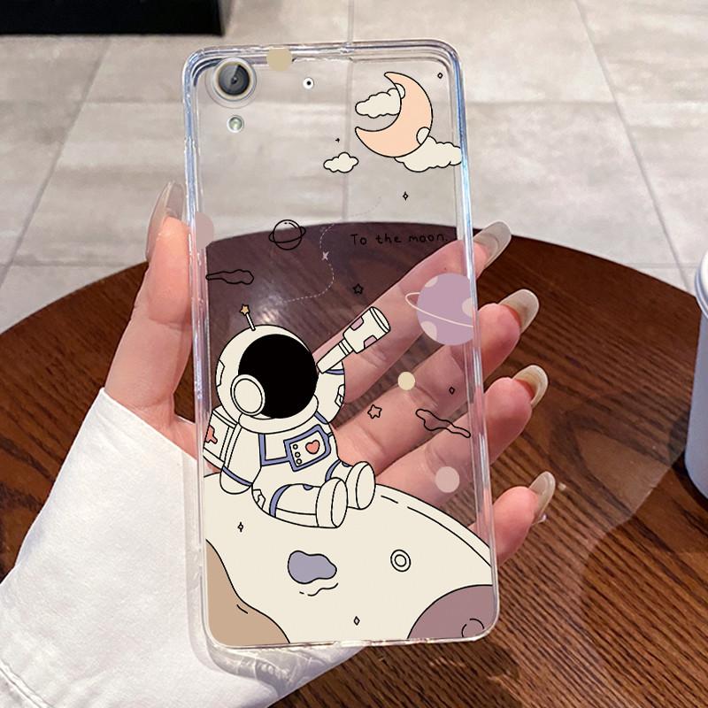 Hülle Für Huawei Y6 II Y6ii CAM-L21 L03 L23 L32 Hülle Ästhetisch Mode Niedliche Katze Cartoon Transparent TPU Weiches Silikon Rückabdeckung