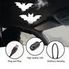Starry Sky Moon Lamp - Creative LED Projection Night Light with Ghost Face Expressions, USB Decorative Lamp.