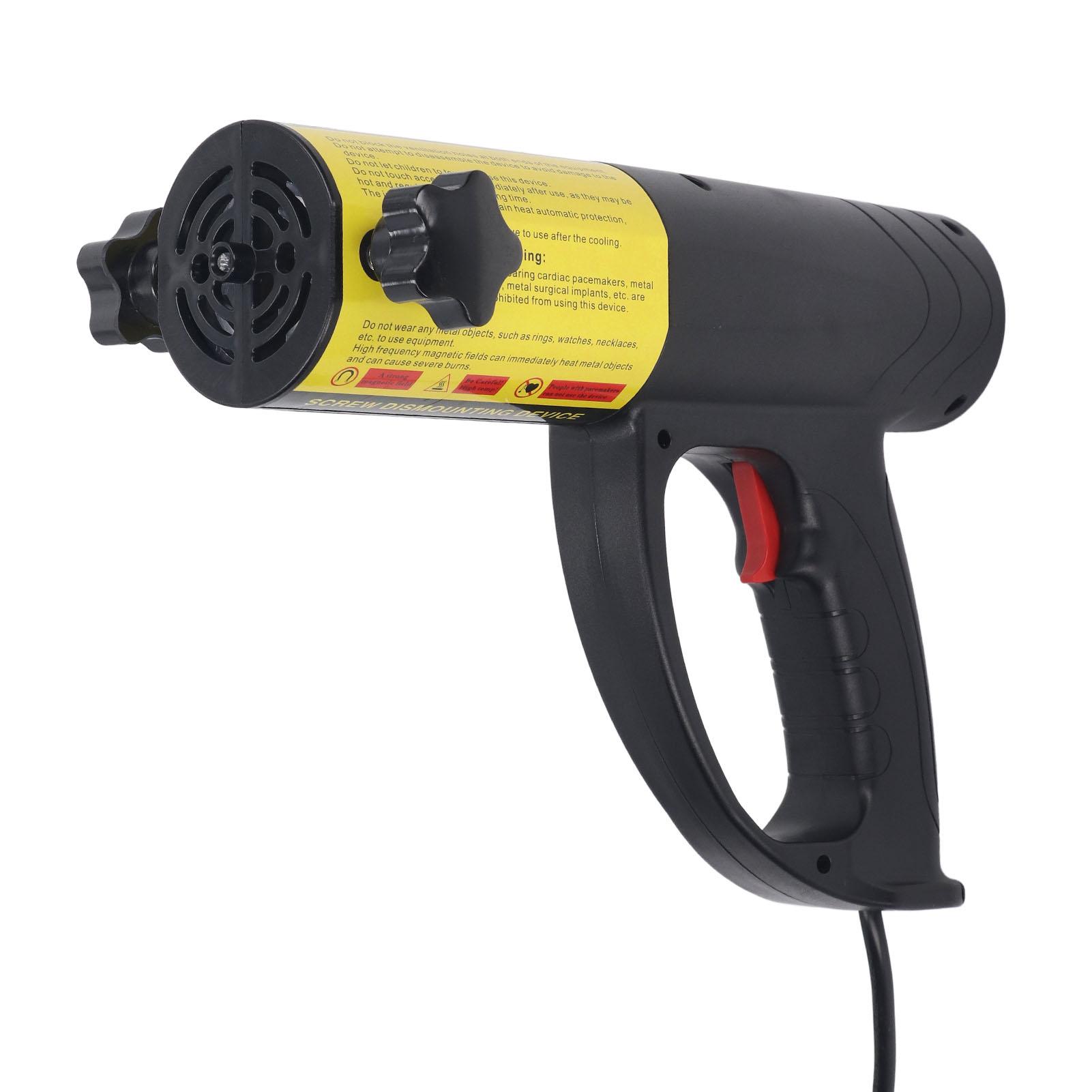 

Magnetic Induction Heater Handheld Rusty Screw Nut Electromagnetic Induction Heater 1500W EU Plug 220V 8A