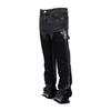 Men's Baggy Bell-Bottom Jeans Elastic Denim Casual Work Pants Vintage Patchwork Flared Trousers for Casua… More