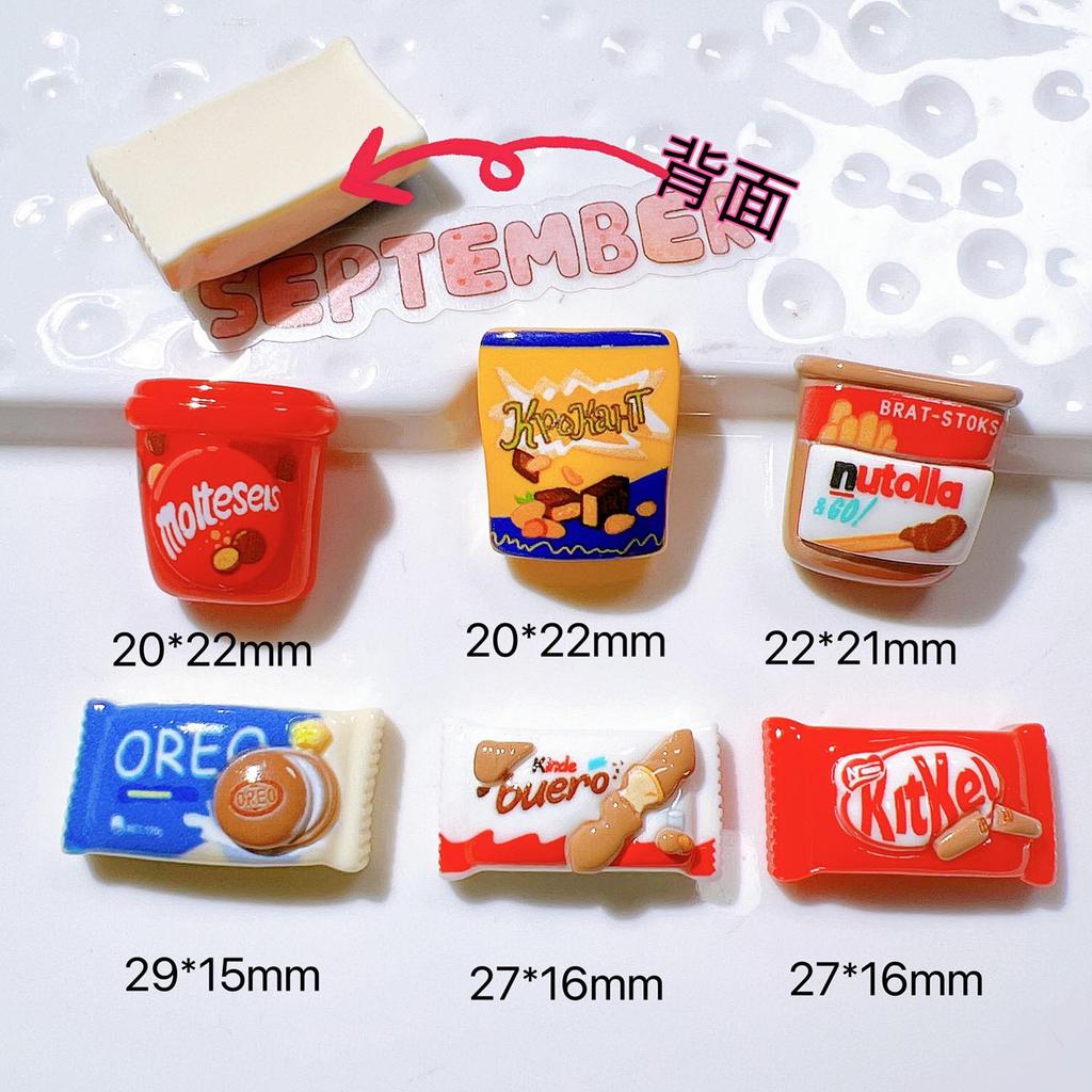 Handmade Resin Stickers, Cream Glue, DIY Phone Case Accessories, Children's Hair Accessories, Shoe Buckles, Chocolate Candy Bags