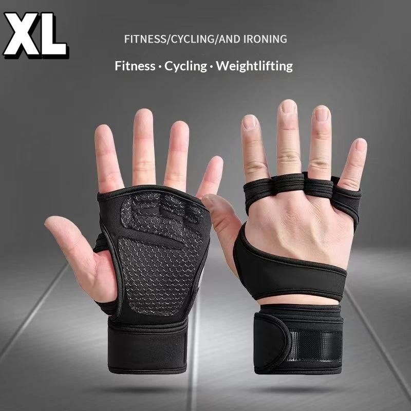 1 Paar Gewichtheber-Trainingshandschuhe Für Männer Frauen Fitness Sport Bodybuilding Gymnastik Fitnessstudio Handgelenk Handfläche Schutzhandschuhe