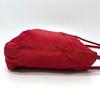 Prada B8725 Logo Tote Bag, Shoulder Bag, Triangle Plate Hand Bag Nylon Red
