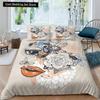 Red Rose King Queen Duvet Cover Romantic Flower Bedding Set Valentine's Day Quilt Cover Couples Floral Polyester Comforter Cover