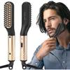 Beard Straightener, Multifunctional Straightening Brush Heating Comb Adjustable Temperature Anti-Scald Beard Straightening Comb