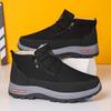Men's New Cotton Shoes Winter Thickened Warm Cotton Shoes Old Beijing Cotton Shoes Non-slip Wear-resistant Snow Boots Dad Cotton Shoes