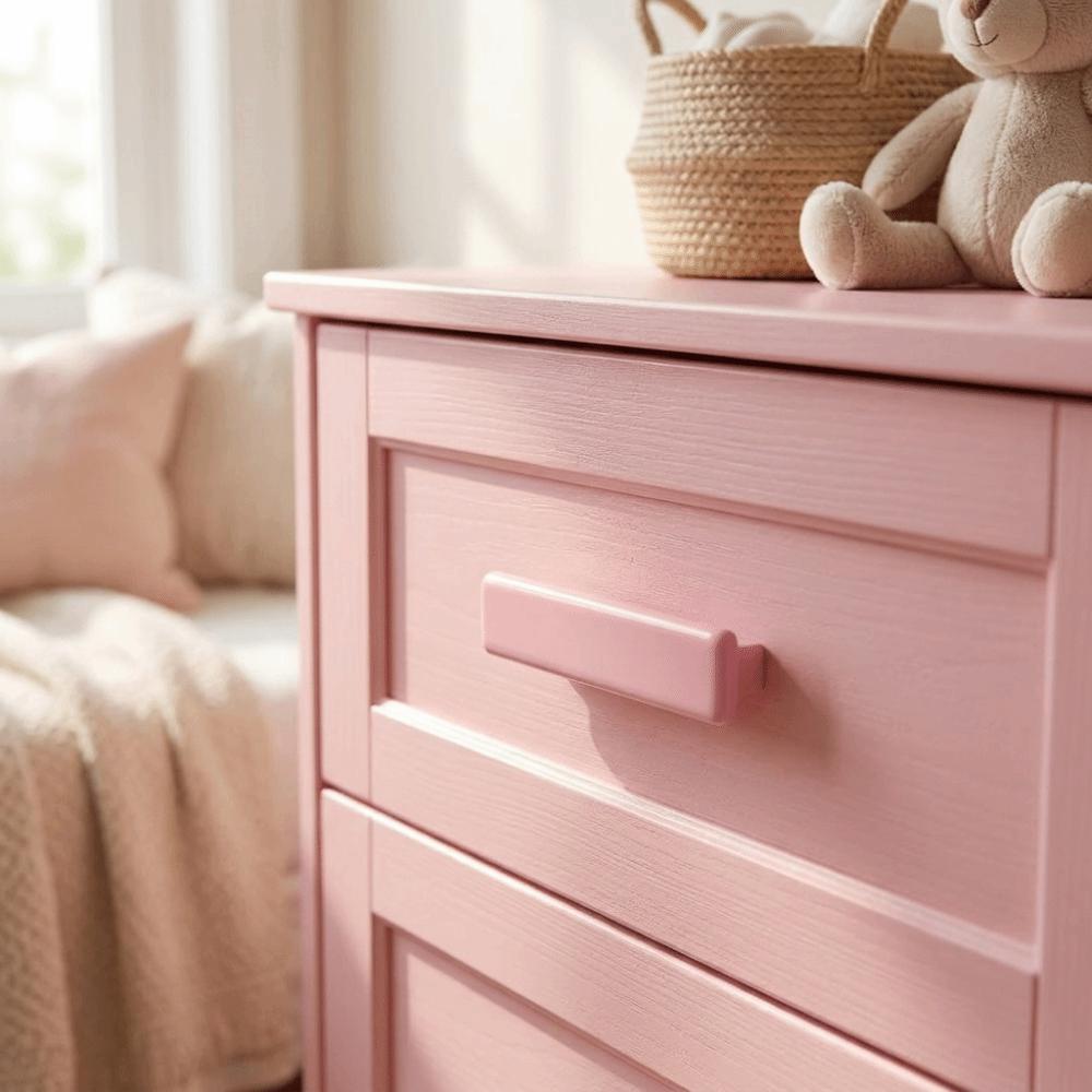 Single-Hole Wardrobe Door Handle Solid Wood Cabinet Door Drawer Handle Household Furniture