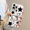 Case for iPhone 17 Pro Max 15 13 Pro XR 7 8 Air XS Max 14 Plus 12 Mini 11 16 Soft Phone Cover Cartoon Hello Kitty