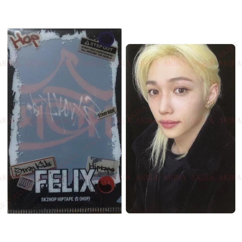 STRAY KIDS SKZHOP HIPTAPE HOP NEMOZ SHOP POB PHOTOCARD and L HOLDER SET OFFICIAL