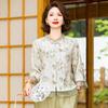 Jianhu New Chinese Style Long Sleeve T-Shirt for Middle-Aged Women