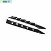 Fit For - Nissan Sentra Glossy Black Window D Pillar Trim Strip Cover