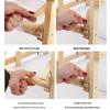 Kids' Wooden DIY Loom: Creative Handmade Knitting Toy for Students
