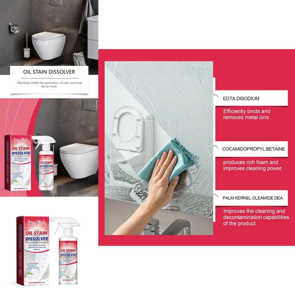 Dissolver 120ml Stain Highperformance Cleaner For Tough Toilet Stains And Grime