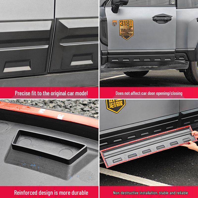 Jetour Traveler CDM Car Door Skirt & Edge Guard for 26 Models - Exterior T2 Mod Accessories