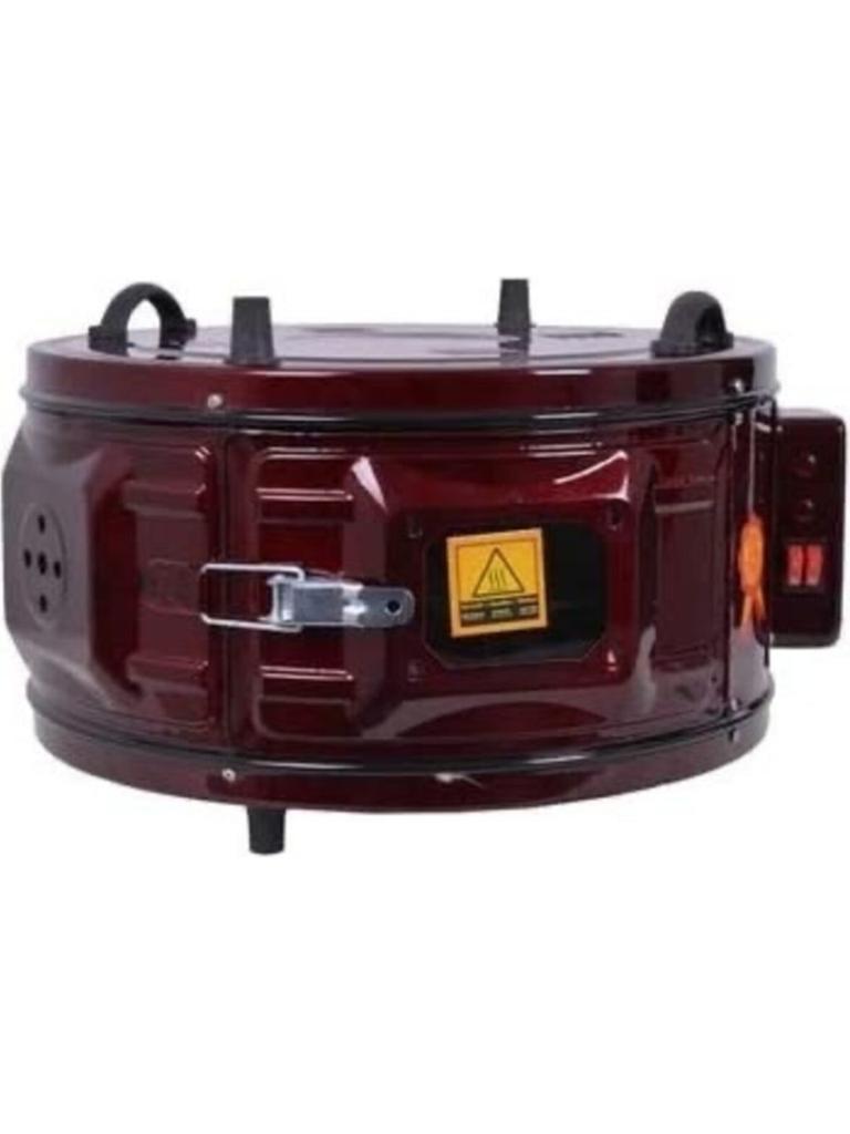 Doppelblechofen - Emailleofen - Doppelblech Rundtrommelofen