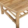 vidaXL Garten-Couchtisch 90x55x37 cm Bambus