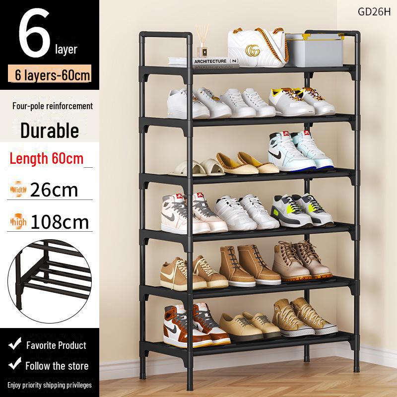 Zapatero y Armario Multicapa a Prueba de Polvo para la Entrada del Hogar o Residencia de Estudiantes