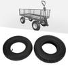 4.80/4.008in Tire Inner Tube Set Rubber Nylon Replacement for Dollies Trolleys 16in OD 4inWidth