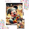 DIY Diamond Painting Mickey Mouse and The PuppyCross Stitch Kit Mosaic Art Diamond Painting Full Circle Diamond Home Decoration