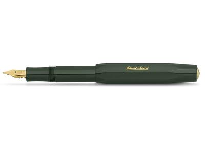 Kaweco Classic Sport Fountain Fine Officially Imported Pen, Nib, Green, 10000488,