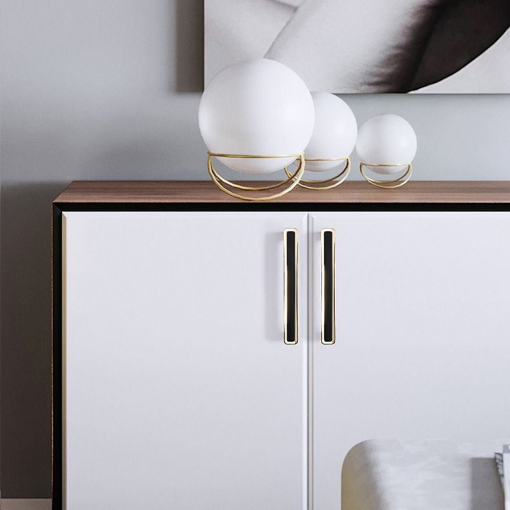 Zinc Zinc Zinc Alloy Square Single Hole Handle Black Black Gold Handle Cabinet Handle  Cabinet Doors