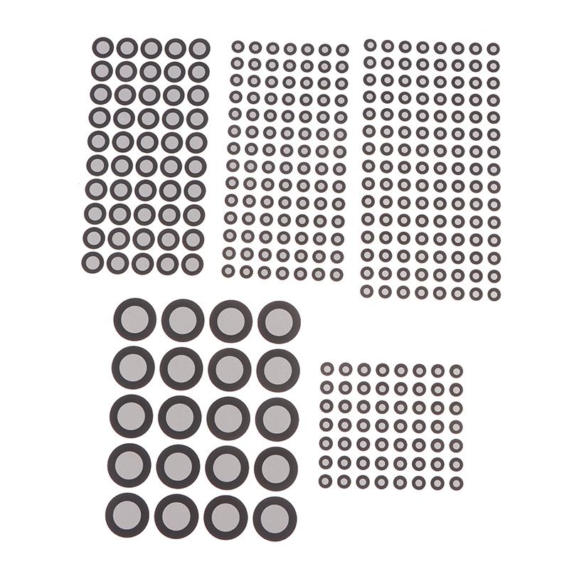 3D Scanning Mark Points Hand-Held 3D Scanner Reflects The Target Point Inside 3/6/12 Outside 6/10/19Mm Reflective Point