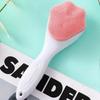 1PC face wash brush Internet celebrity soft hair deep brush silicone manual cat claw cleansing brush long handle artifact dirt face cleansing female