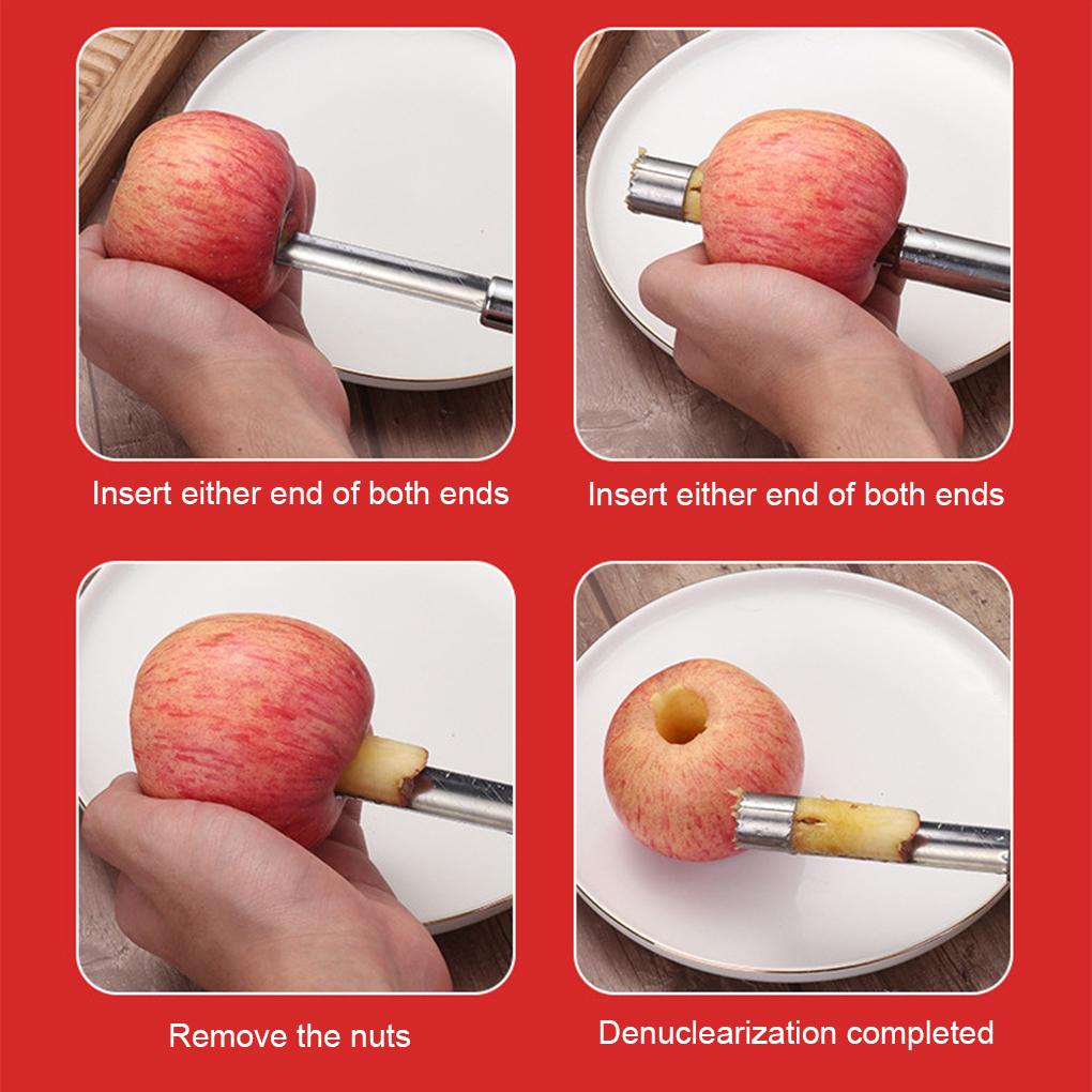 Core Remover Small Two-Sizes Wear-Resistant Cherry Corer Steel Multi-function Extractor Hotel Household Gadgets Accessories