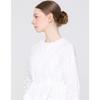 Son Jung Wan Women S Shirred Frill Zip Up Jacket Zjk6262310